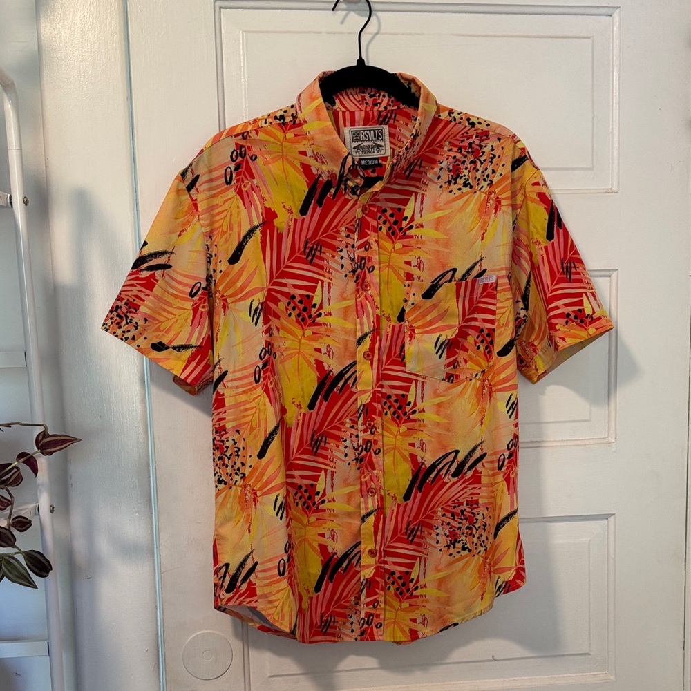 RSVLTS yellow & orange La Croy shirt